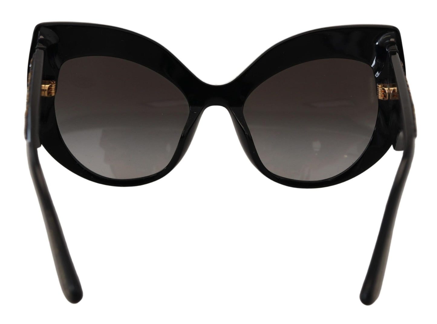 Dolce &amp; Gabbana Butterfly Polarisierte Pailletten-Sonnenbrille