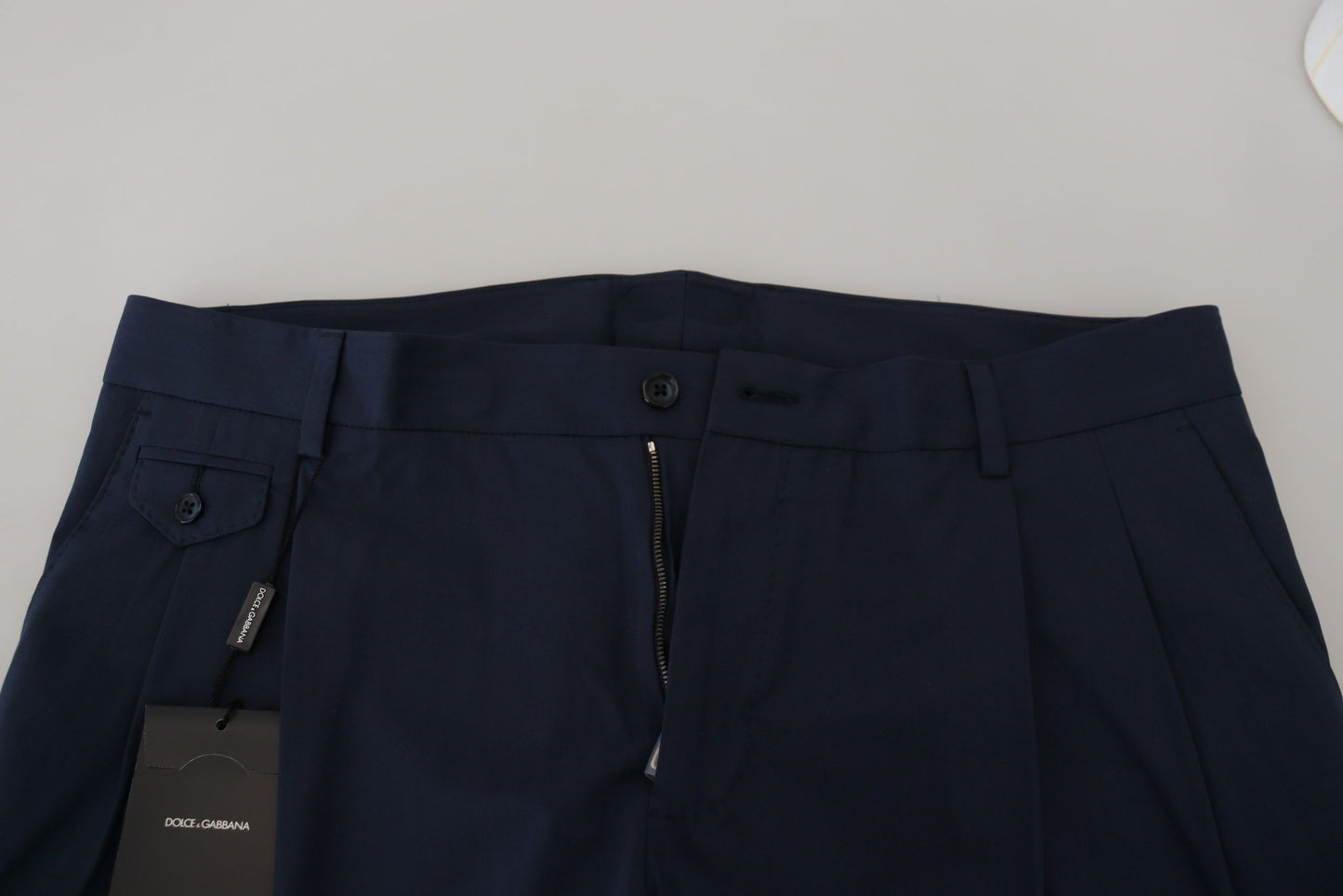 Dolce &amp; Gabbana Chic Slim Fit Chinos in Blau