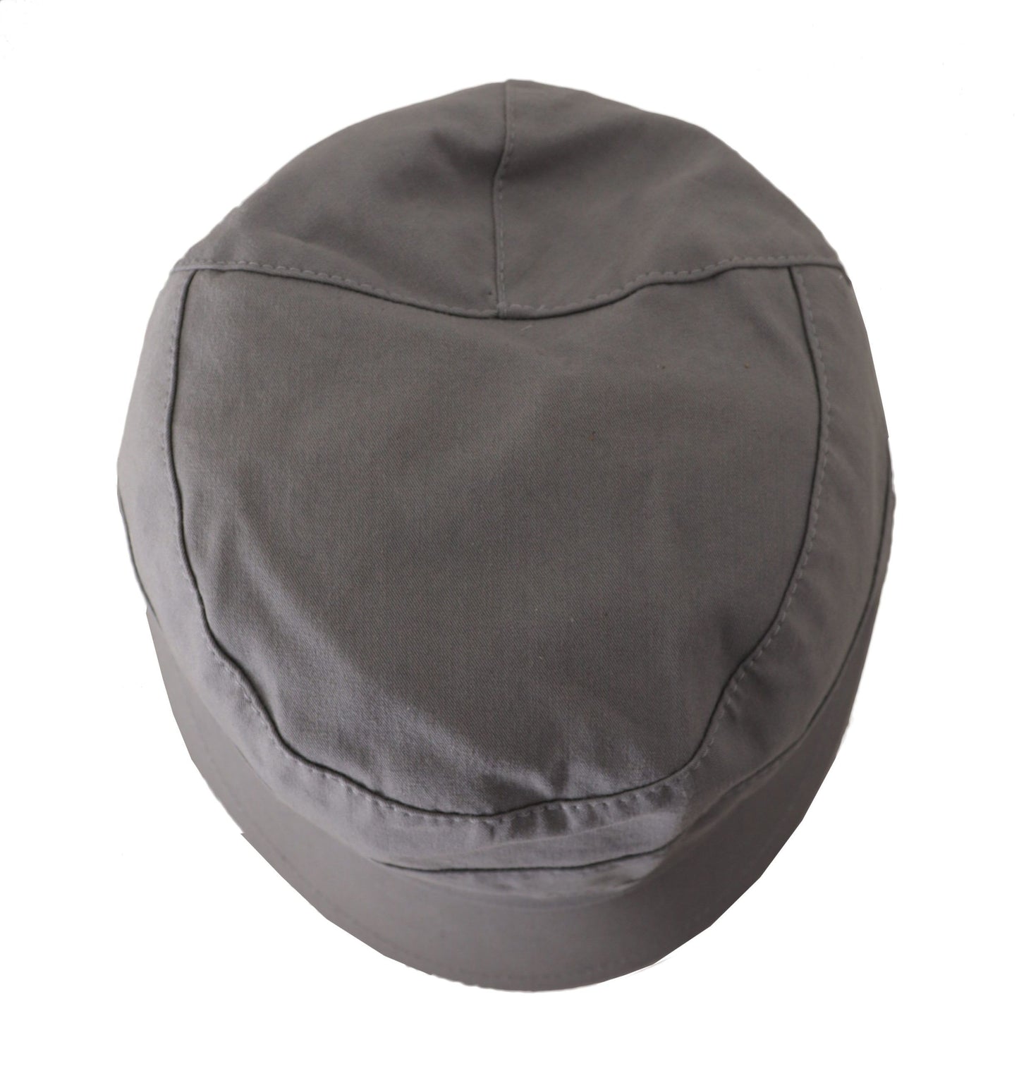 Dolce &amp; Gabbana Gray Newsboy Cap Men Capello Cotton Hat