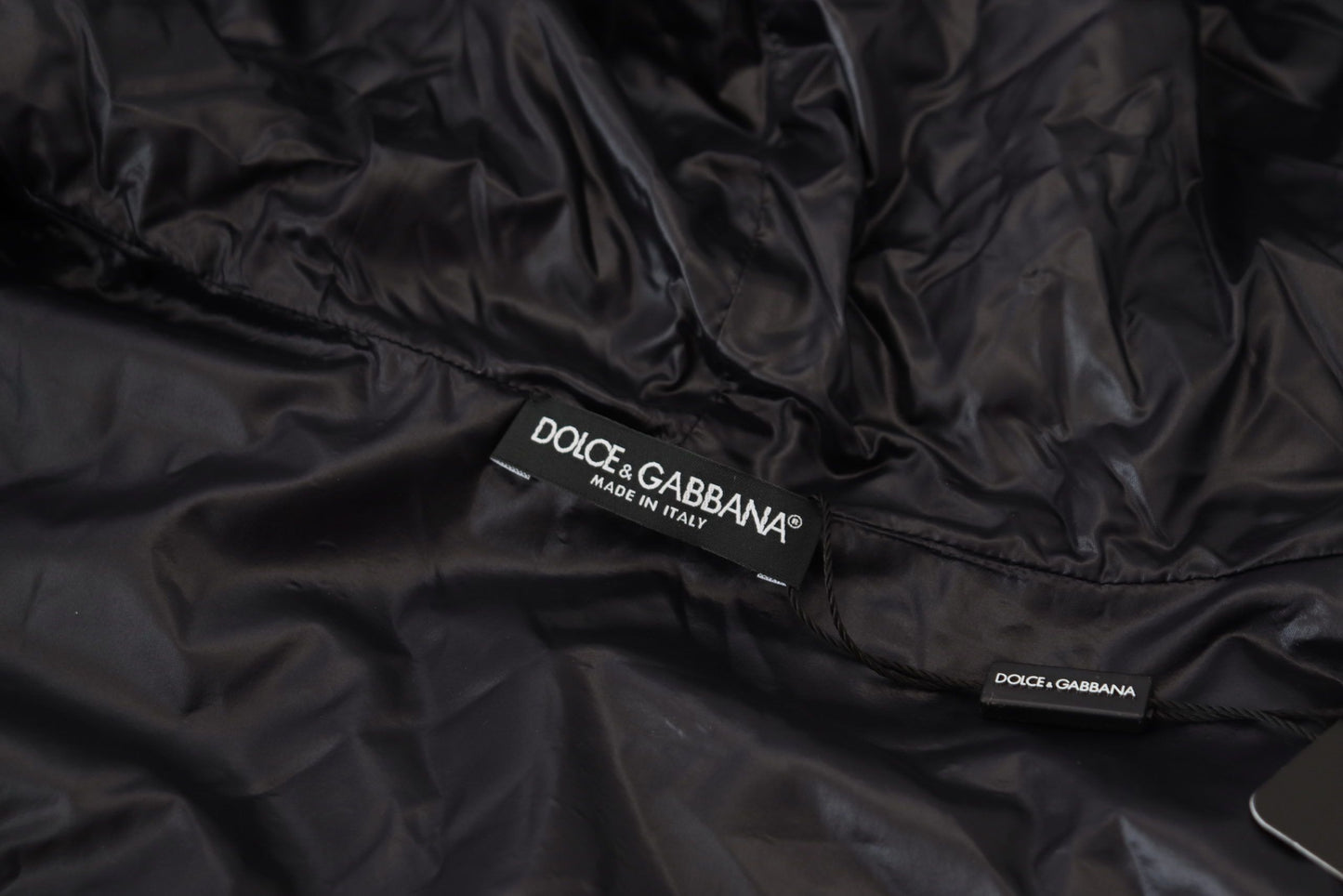 Dolce &amp; Gabbana Eleganter Kopfwickelhut aus schwarzer Baumwollmischung