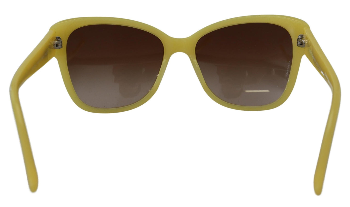 Schicke Sonnenbrille mit Farbverlauf aus gelbem Acetat von Dolce &amp; Gabbana