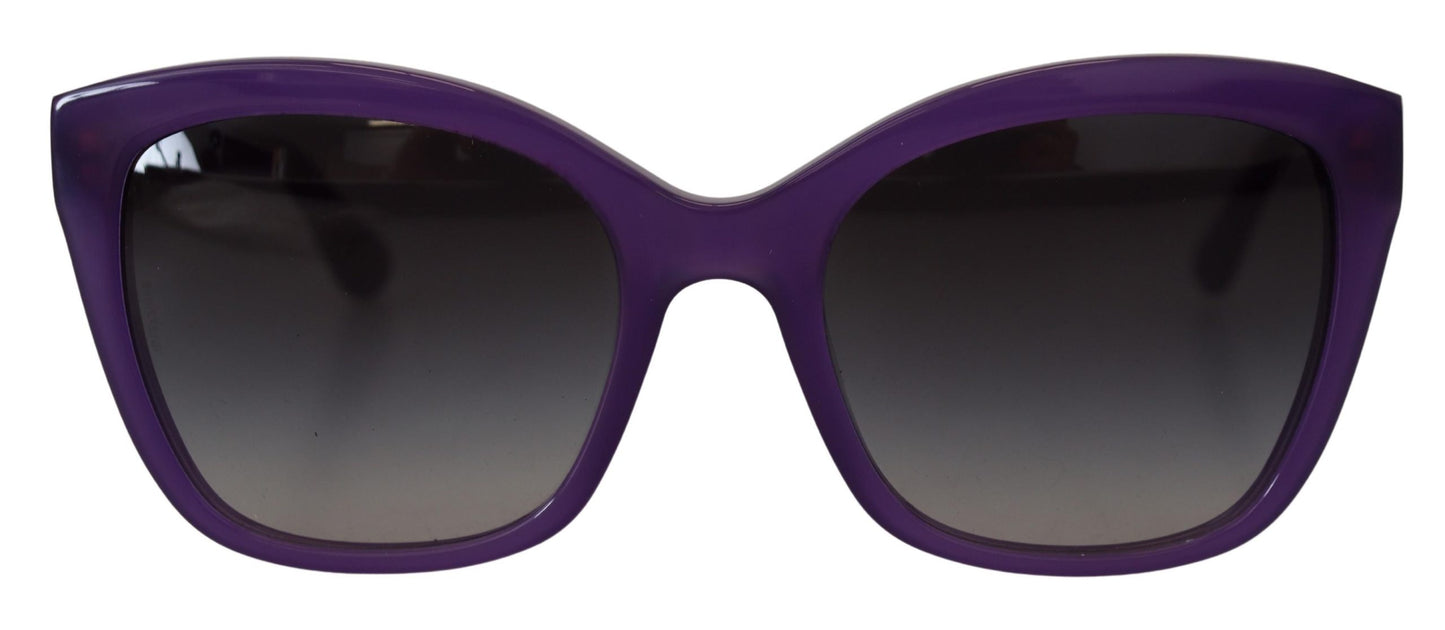 Dolce &amp; Gabbana Purple Acetate Square Full Rim DG4240 Sunglasses