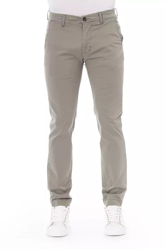 Baldinini Trend Elegante beige Chinohose für Herren