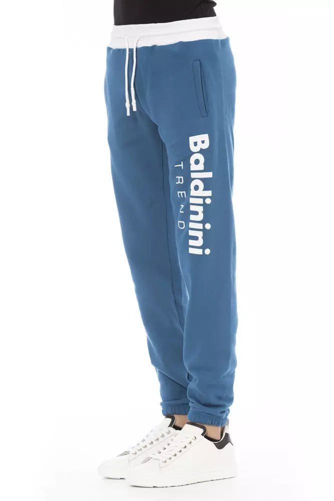 Baldinini Trend Elegante Sporthose aus Baumwollfleece