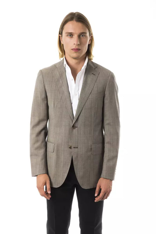 Mentaliani Gray Wool Blazer