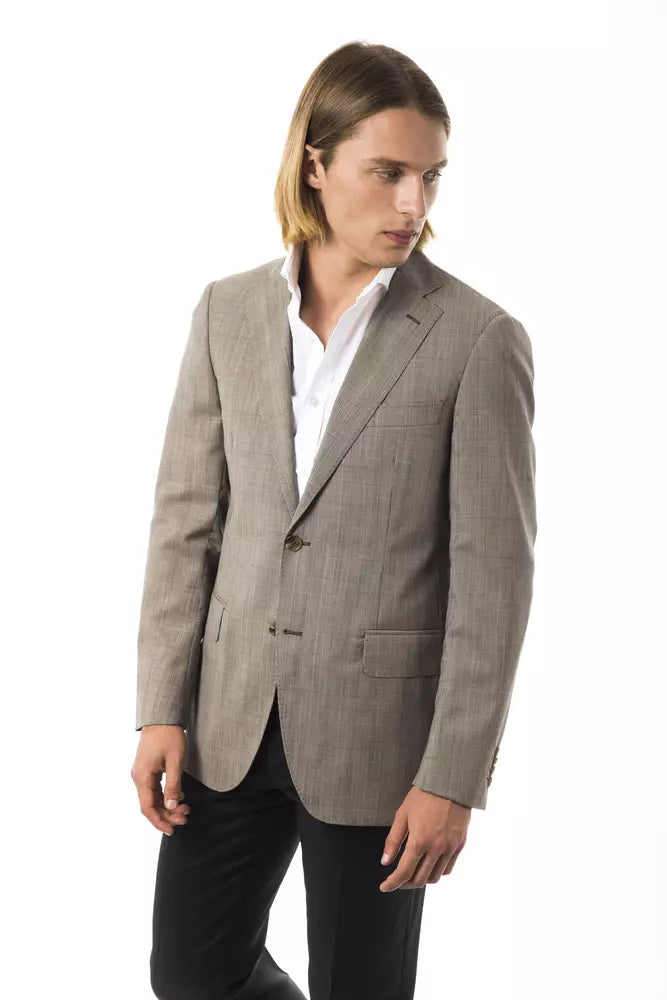 Mentaliani Gray Wool Blazer