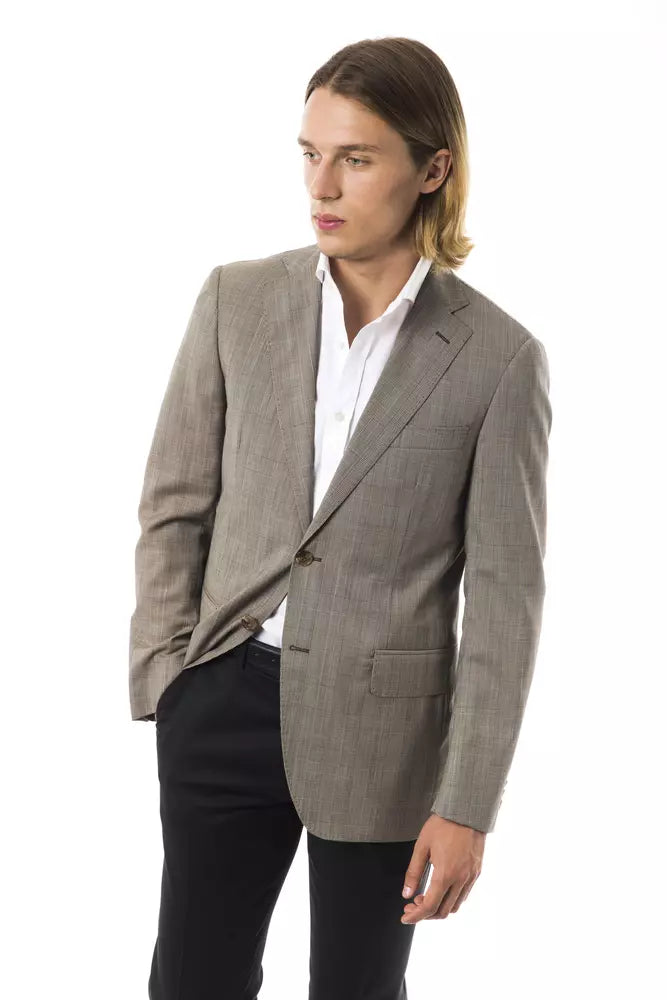 Mentaliani Gray Wool Blazer