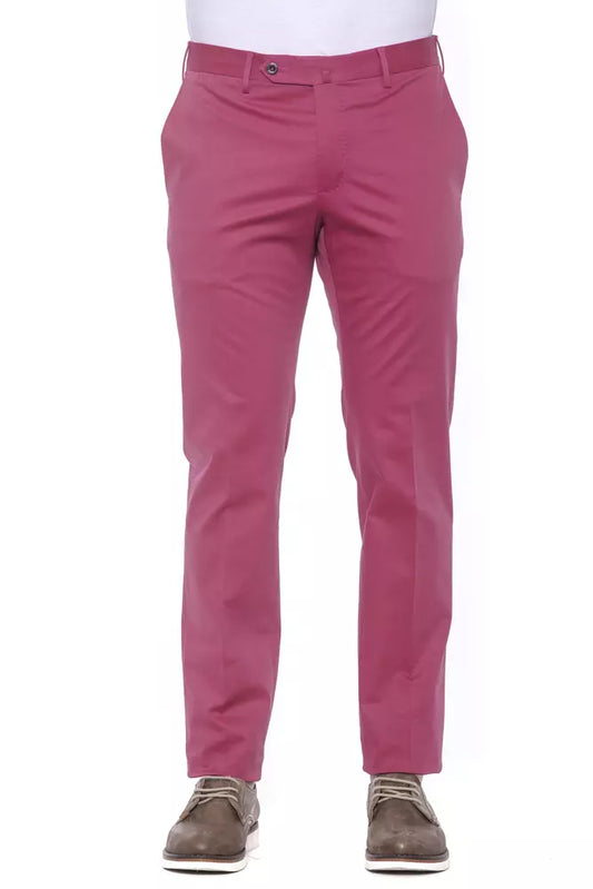 Fuchsia PT Torino Herren-Modehose