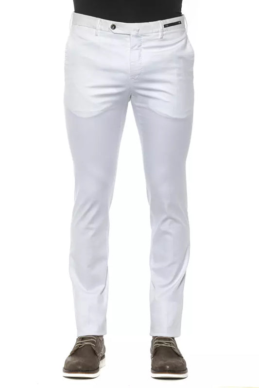 PT Torino Chic Super Slim weiße Hose für Herren