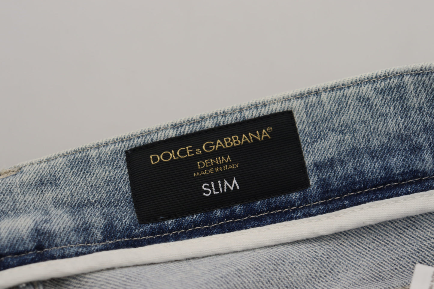 Klassische hellblaue Jeanshose von Dolce &amp; Gabbana