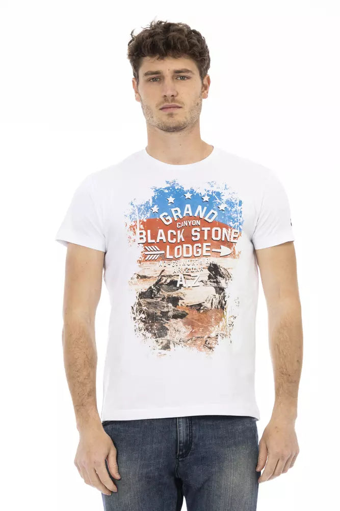 Trussardi Action klassisches Rundhals-T-Shirt