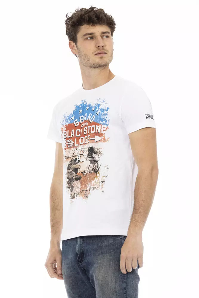 Trussardi Action klassisches Rundhals-T-Shirt