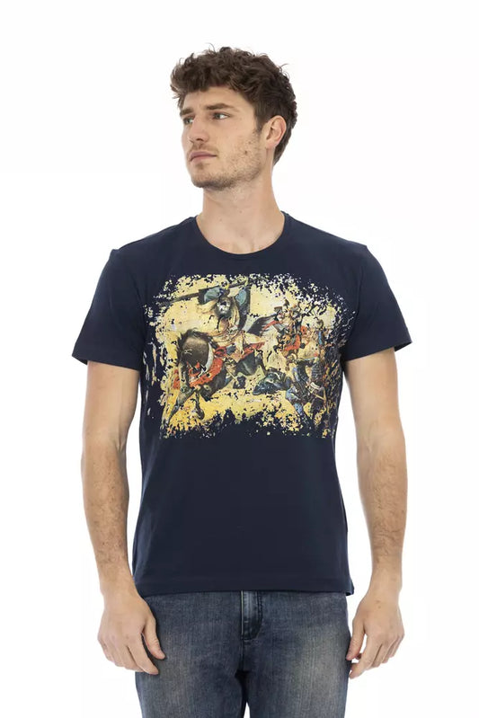 Trussardi Action Elegantes Kurzarm-T-Shirt mit Rundhalsausschnitt