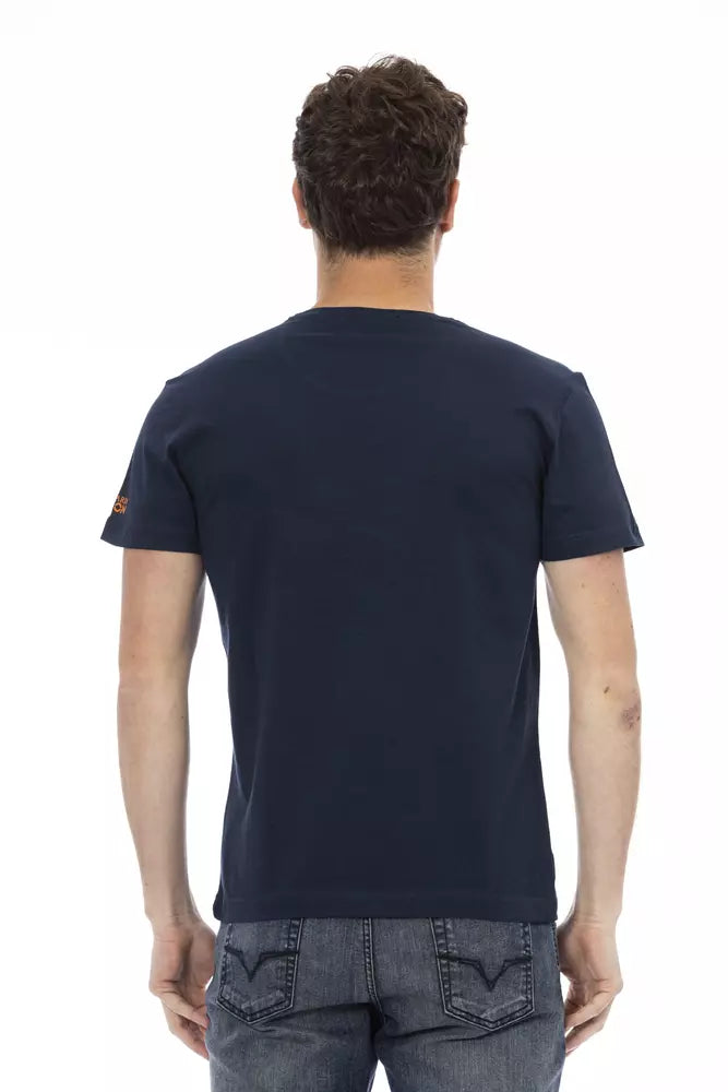 Trussardi Action Elegantes Kurzarm-T-Shirt mit Rundhalsausschnitt