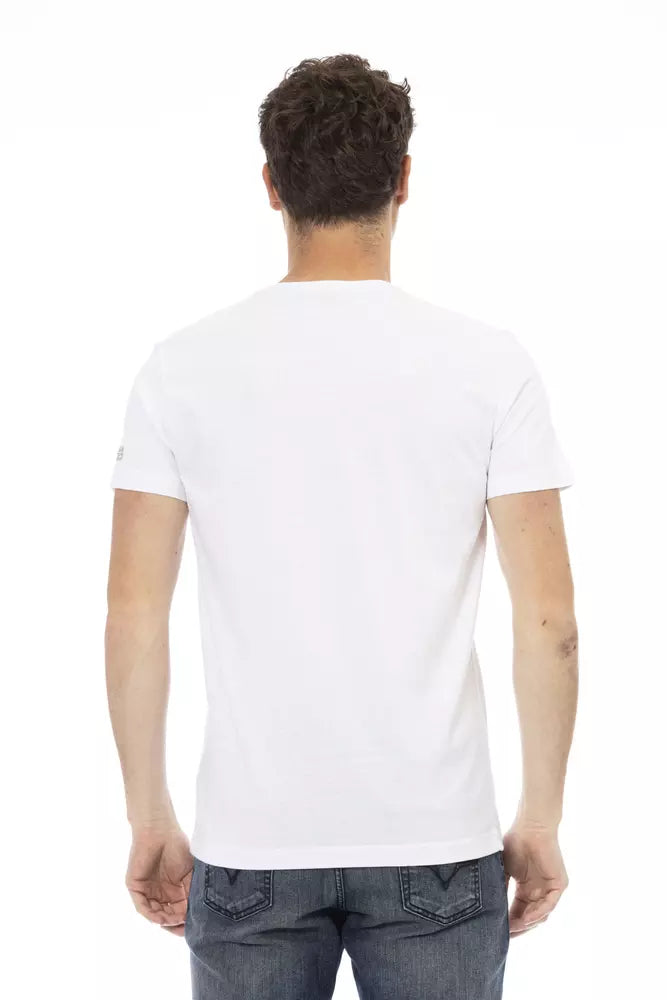 Trussardi Action Elegantes Kurzarm-T-Shirt mit Rundhalsausschnitt