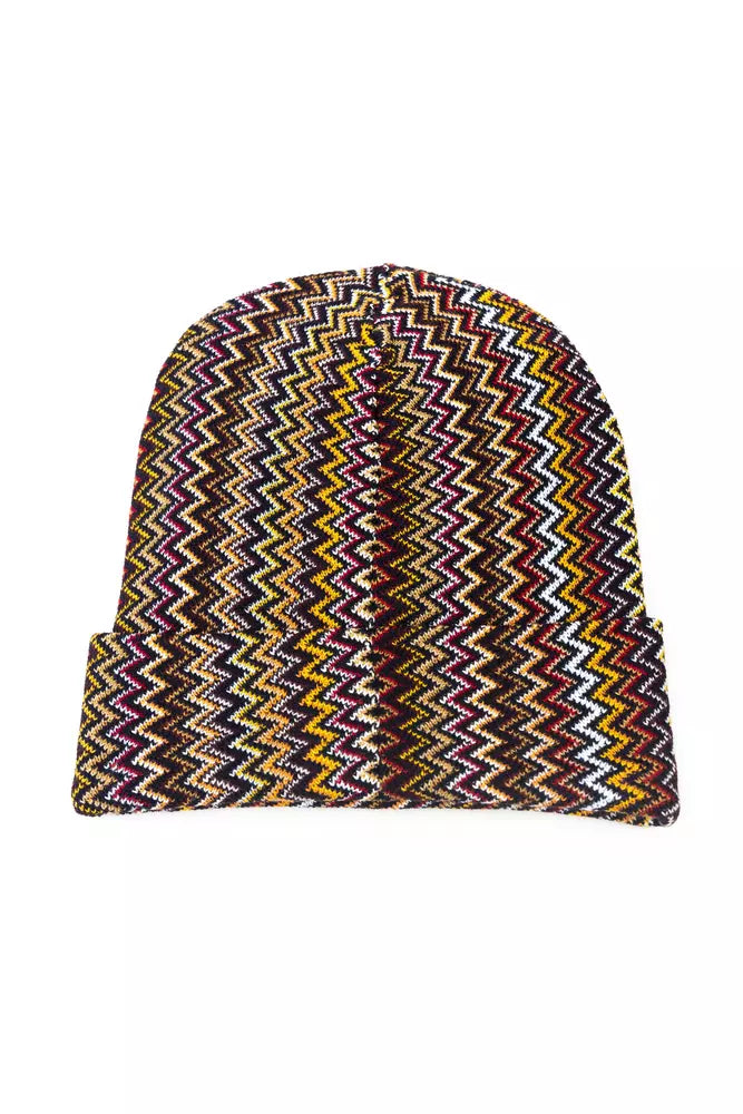 Missoni Multicolor Wool Men Cap