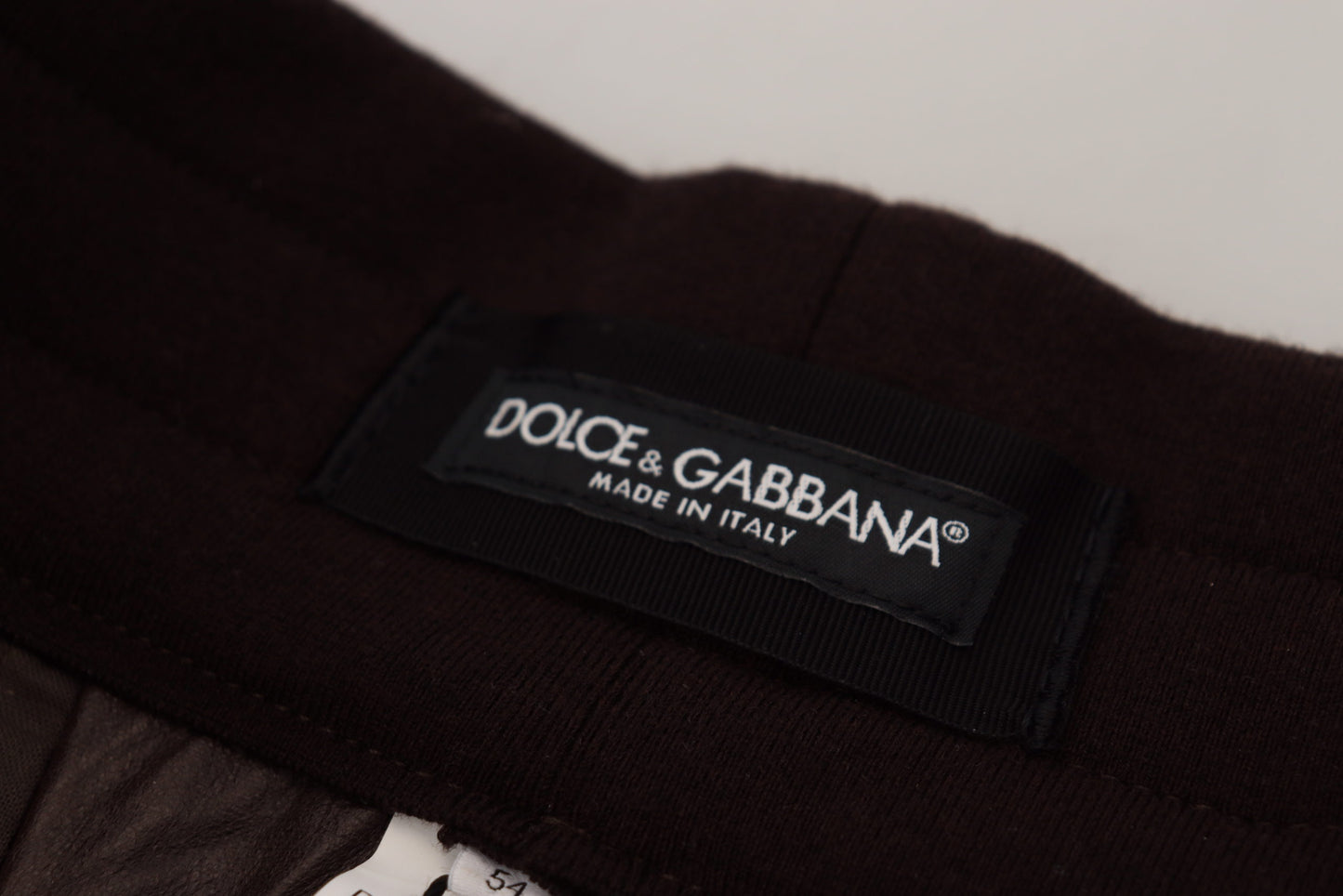 Dolce &amp; Gabbana Atemberaubende authentische Jogginghose in Braun