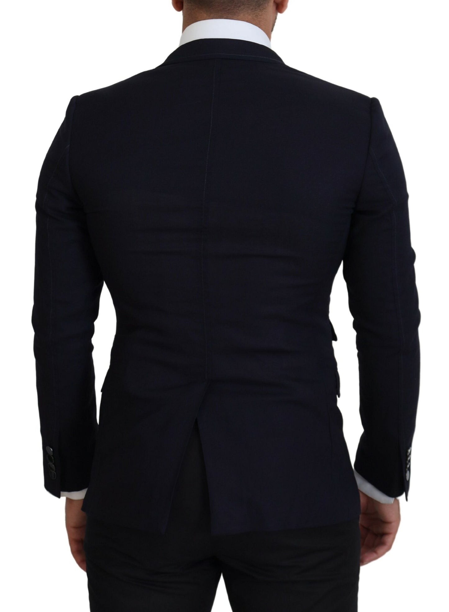 Dolce &amp; Gabbana Black Wool Formal Taormina Blazer