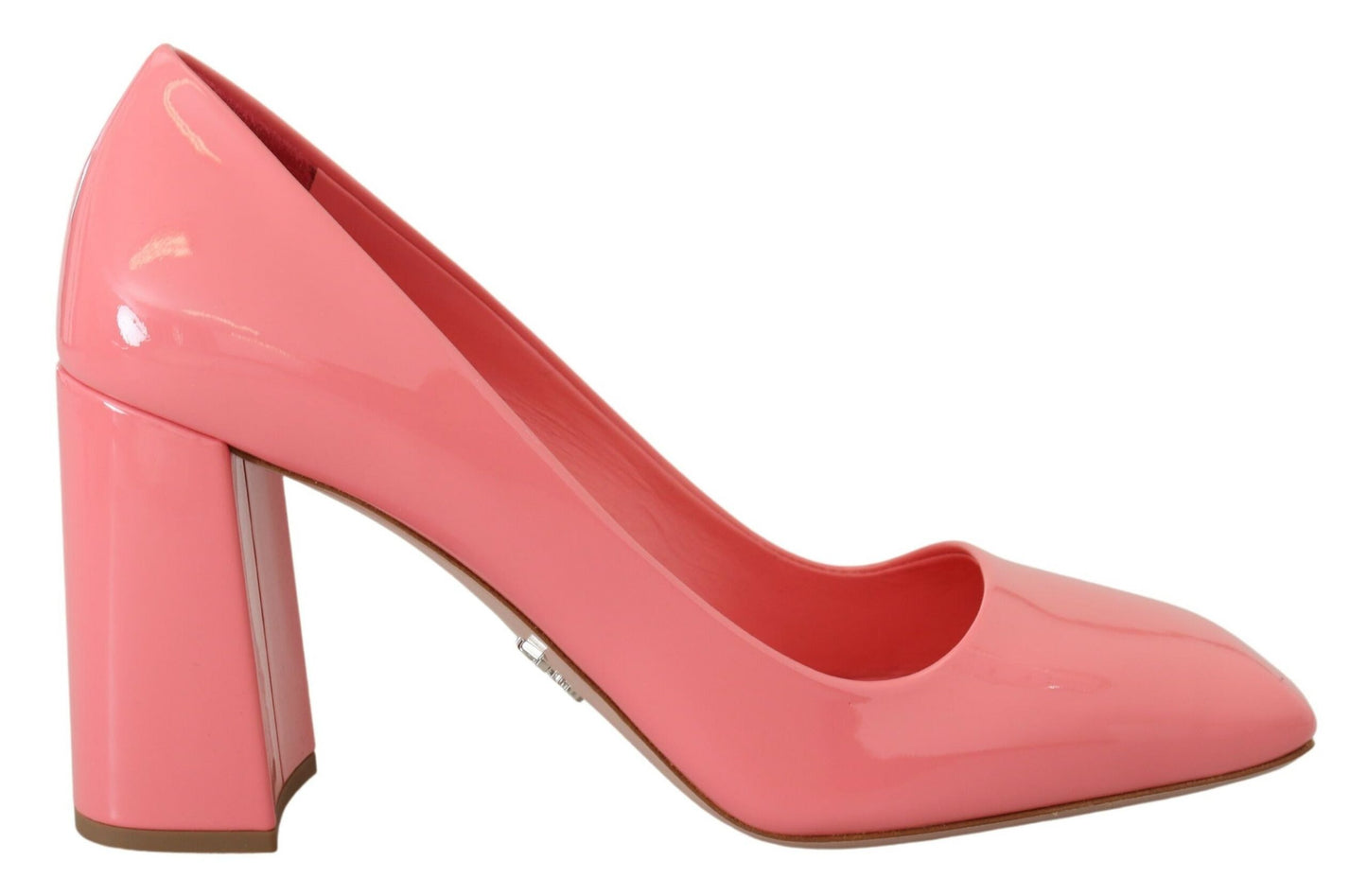 Elegante Prada-Heels mit quadratischer Zehenpartie in Rosa