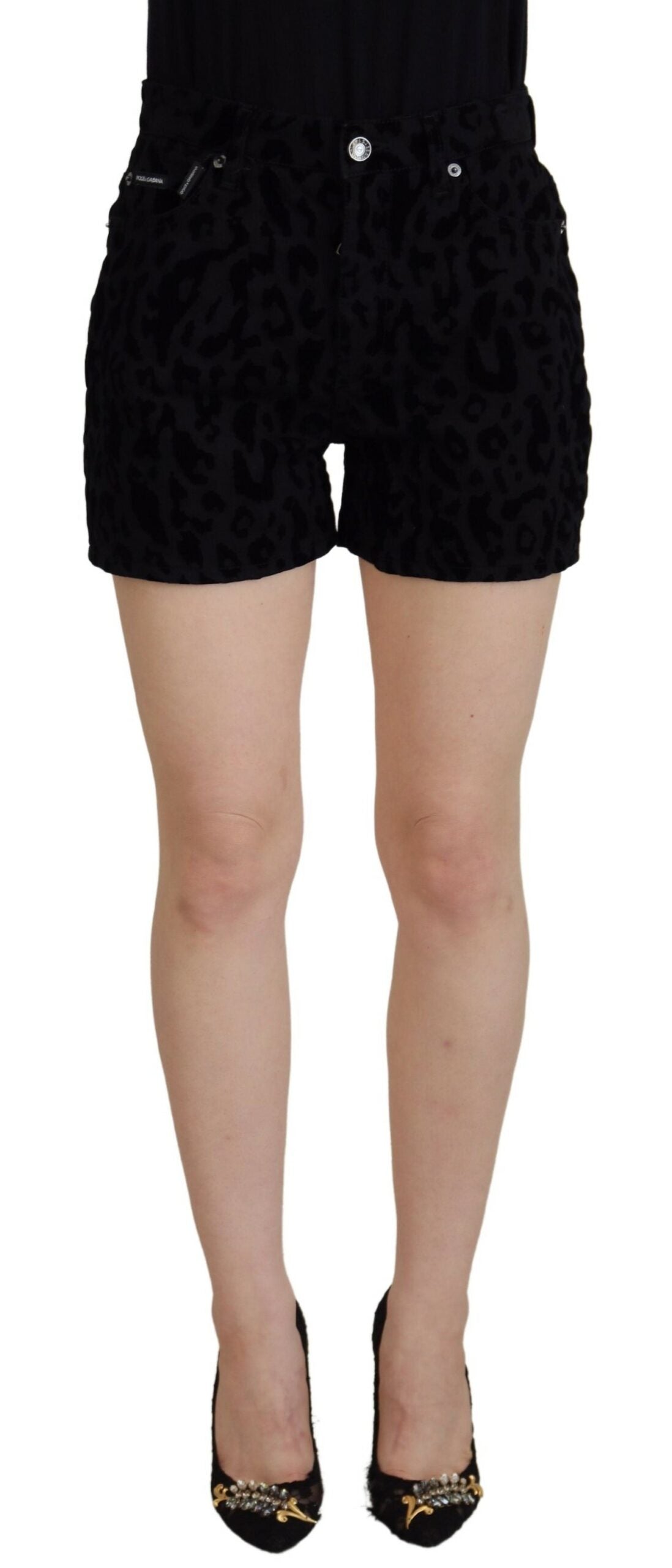 Schicke Hotpants-Shorts mit mittlerer Taille von Dolce &amp; Gabbana