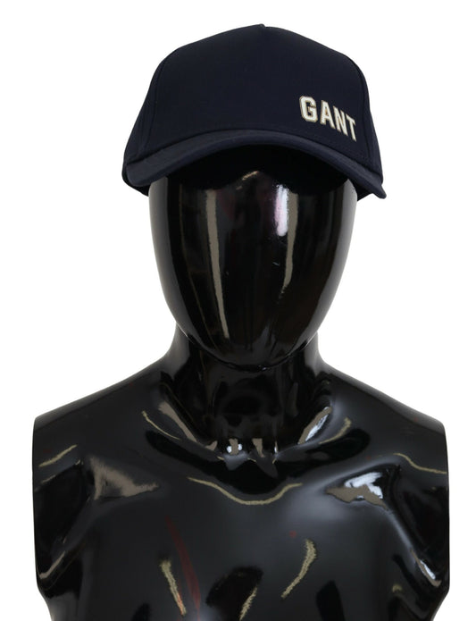 Gant Eleganter Baseballhut aus blauer Baumwolle