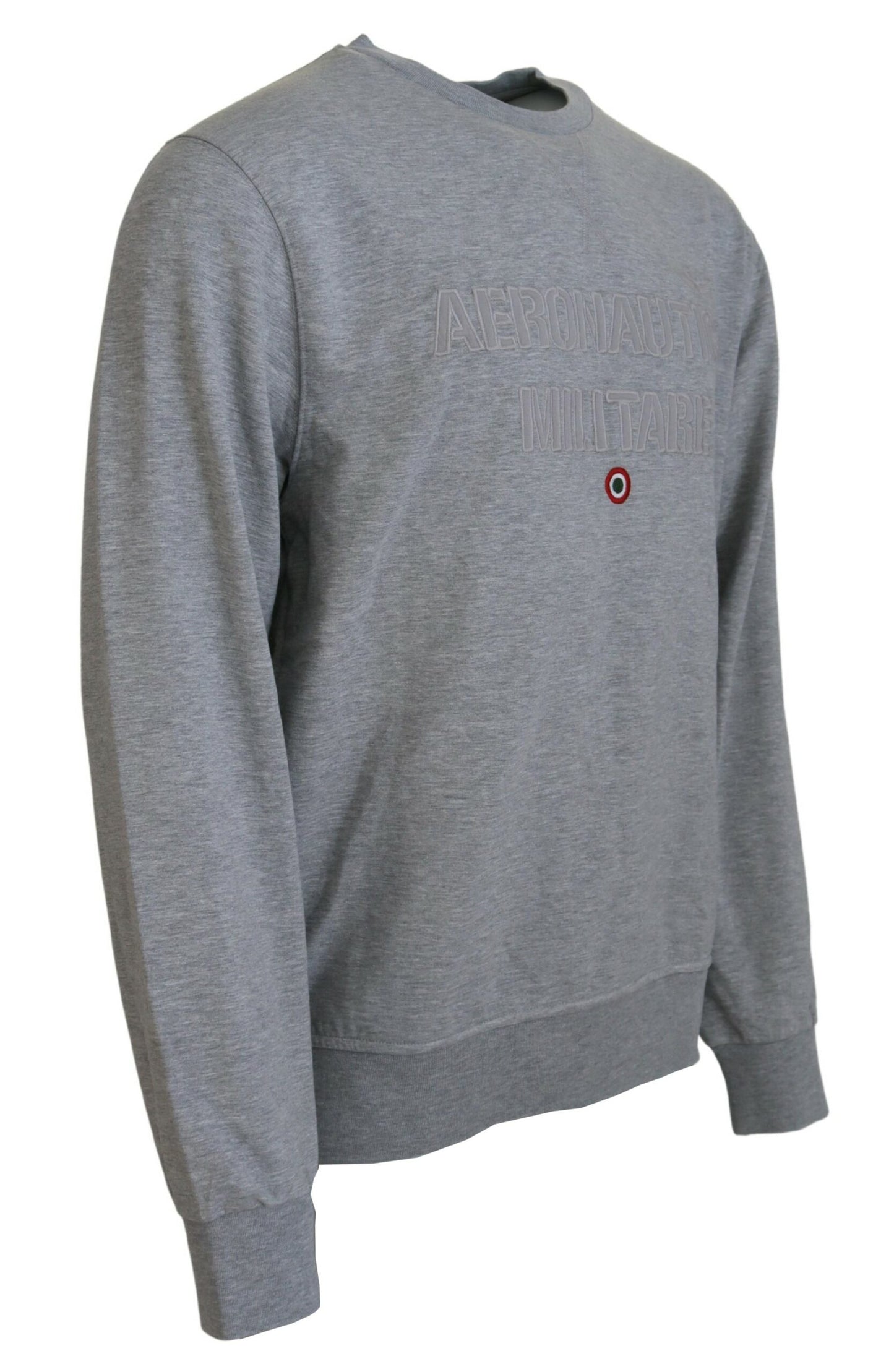 Eleganter grauer Pullover von Aeronautica Militare