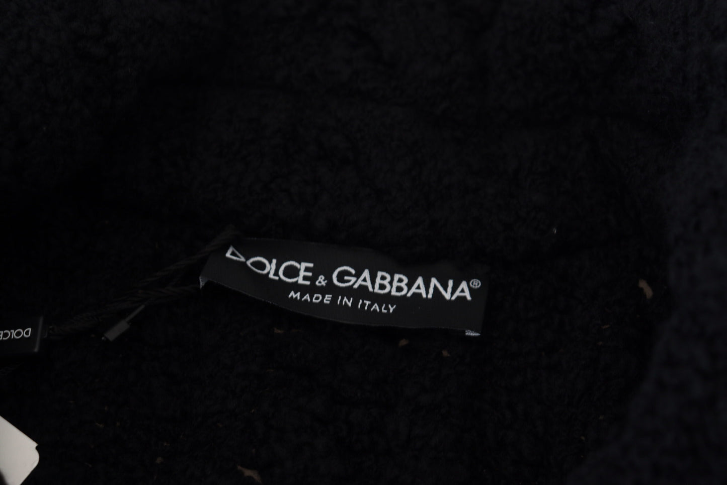 Dolce &amp; Gabbana Eleganter schwarzer Woll-Kaschmir-Cardigan