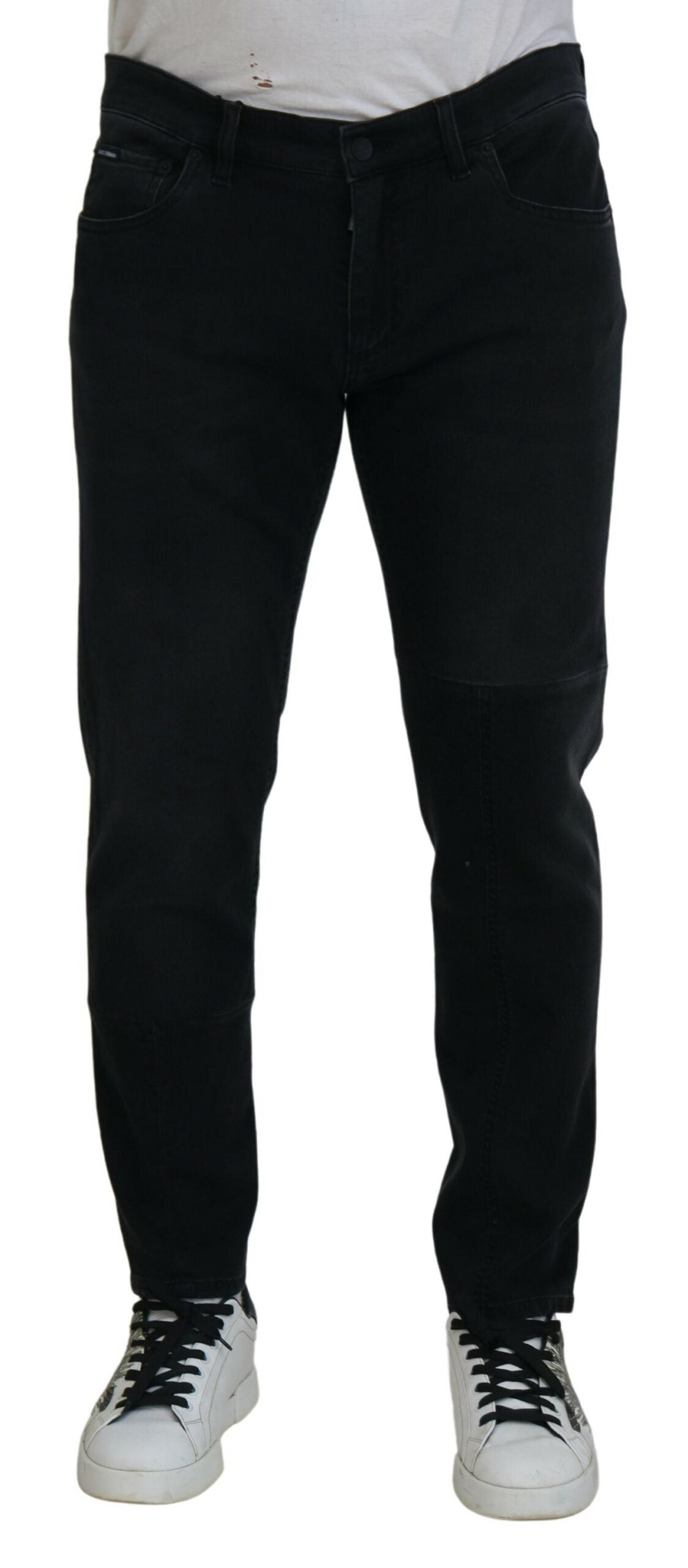 Schicke schwarze Röhrenjeans von Dolce &amp; Gabbana