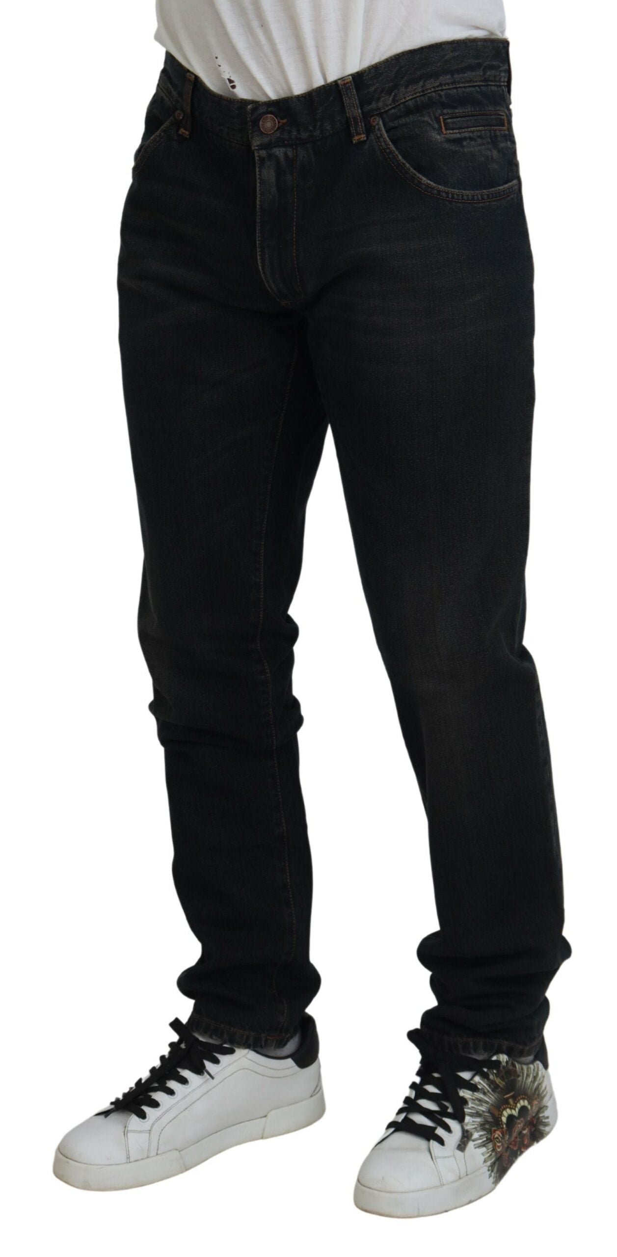 Dolce &amp; Gabbana Exquisite italienische Skinny-Denim-Jeans