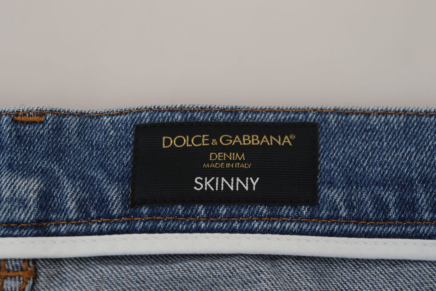 Dolce &amp; Gabbana Exquisite italienische Skinny-Denim-Jeans