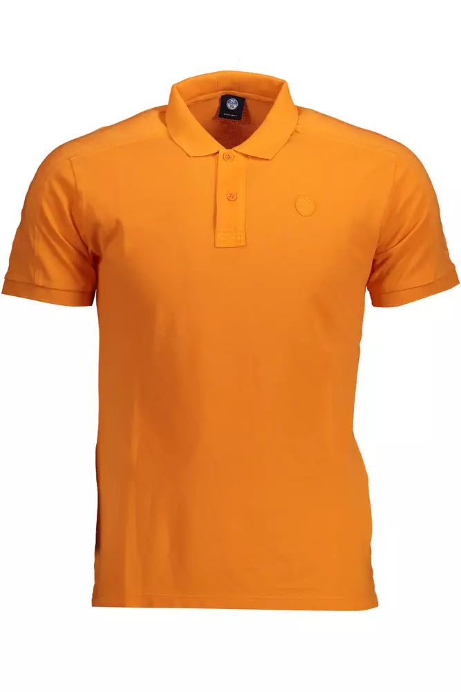 North Sails Sunset Orange Kurzarm-Poloshirt