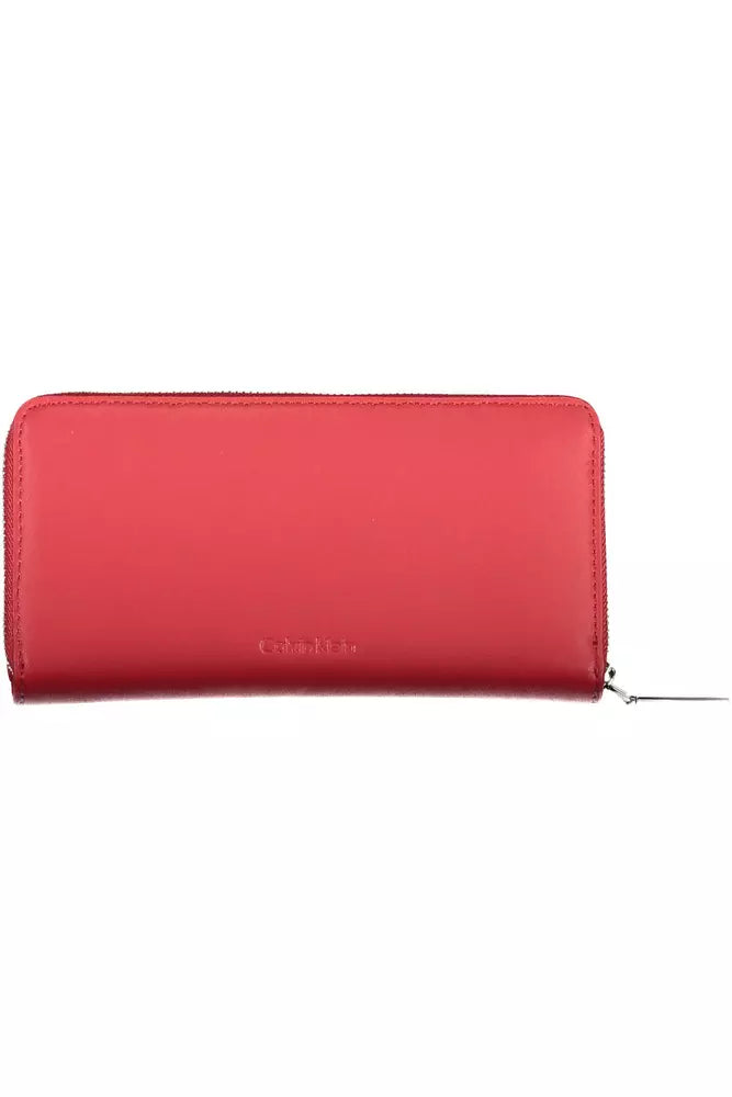 Calvin Klein Red Polyethylene Women Wallet