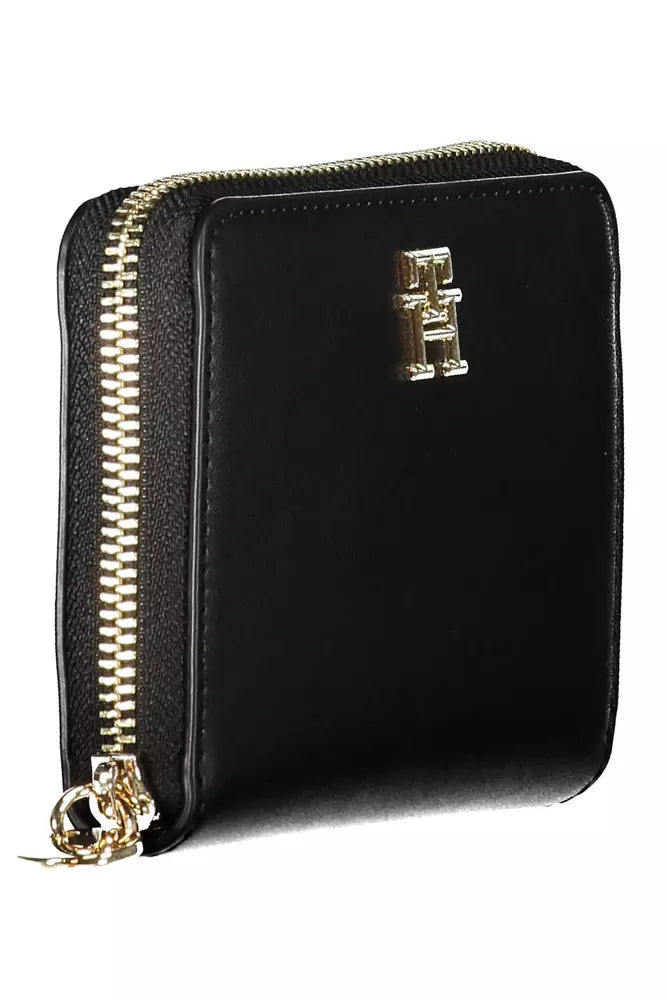 Tommy Hilfiger Black Polyethylene Women Wallet