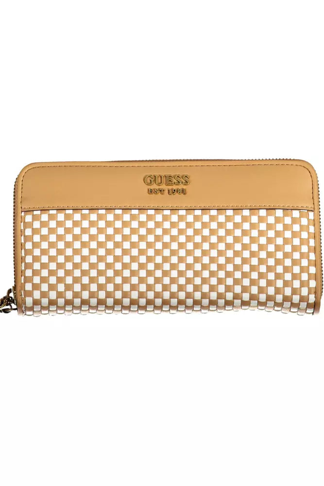 Guess Jeans Brown Polyethylene Women Wallet