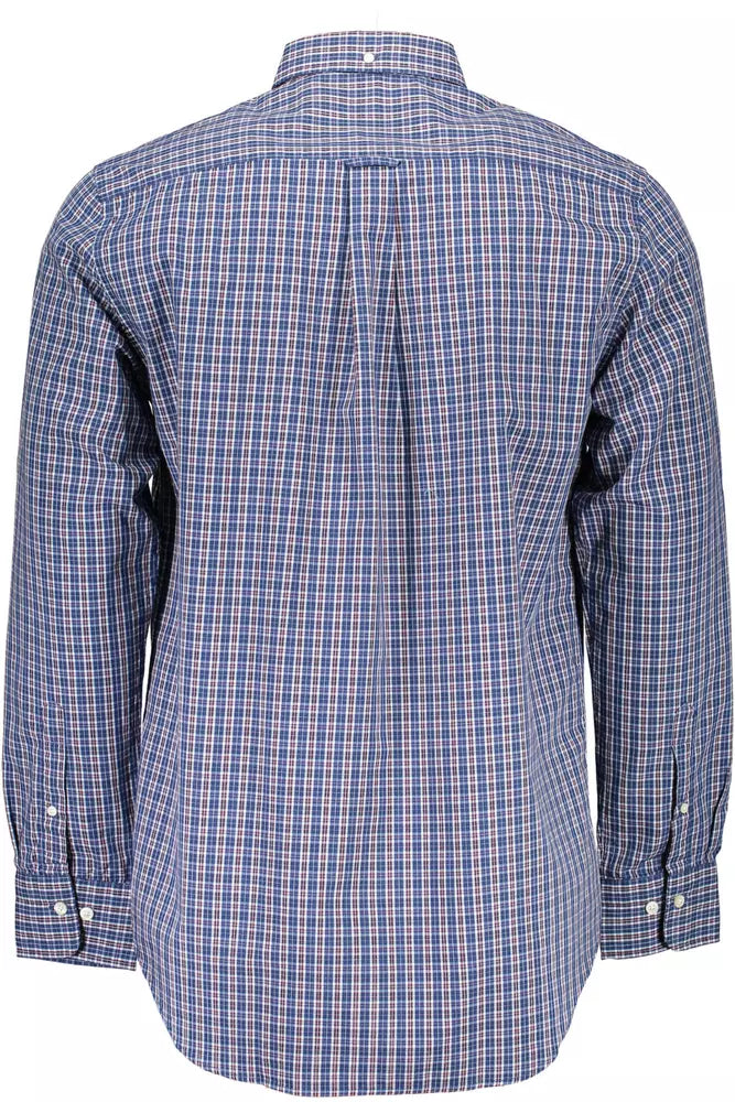 Gant Purple Cotton Men Shirt