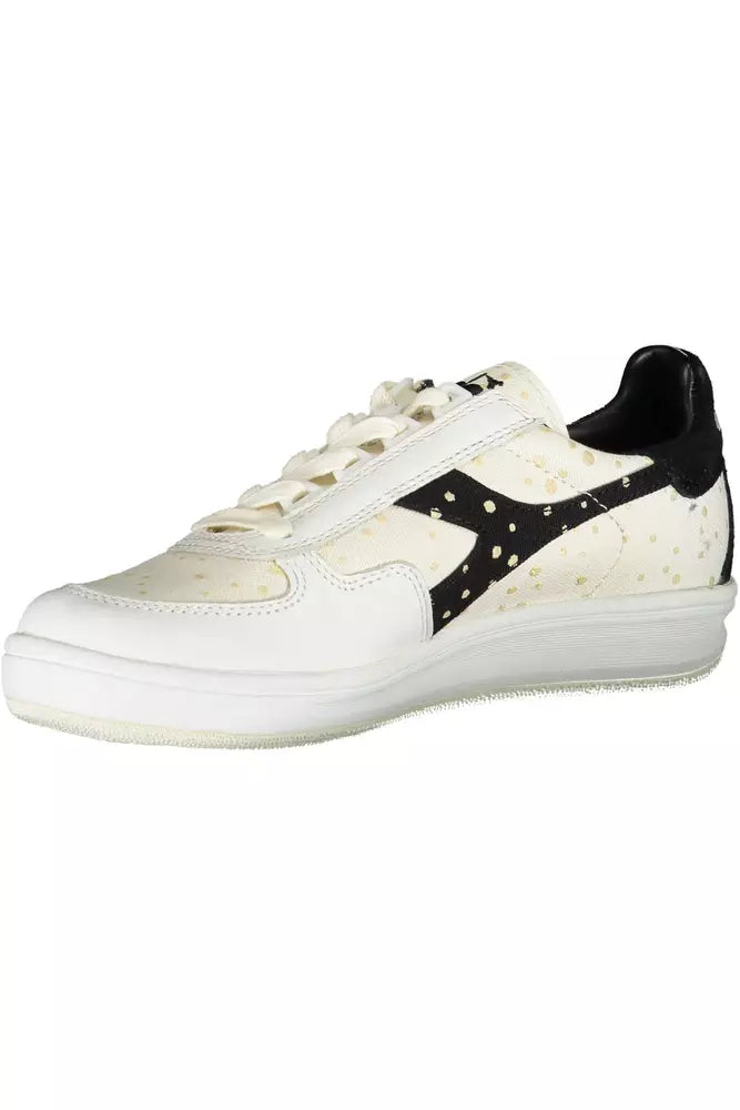 Diadora White Leather Women Sneaker