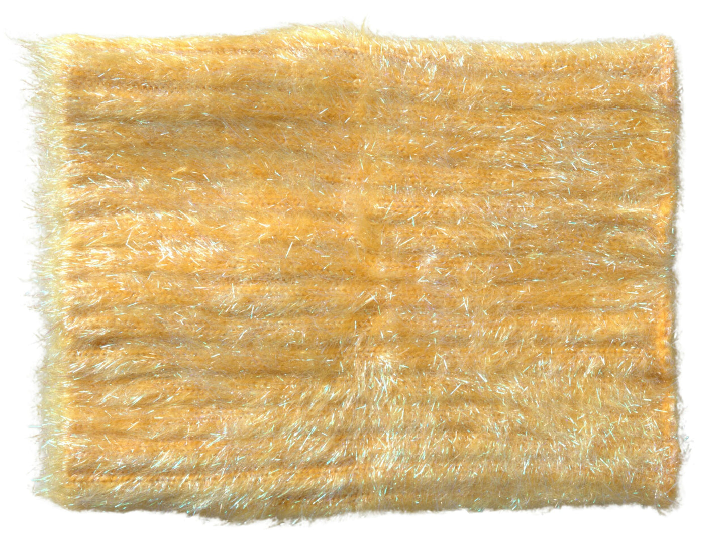 Dolce &amp; Gabbana Yellow Polyester Mohair Fiber Neck Wrap Scarf