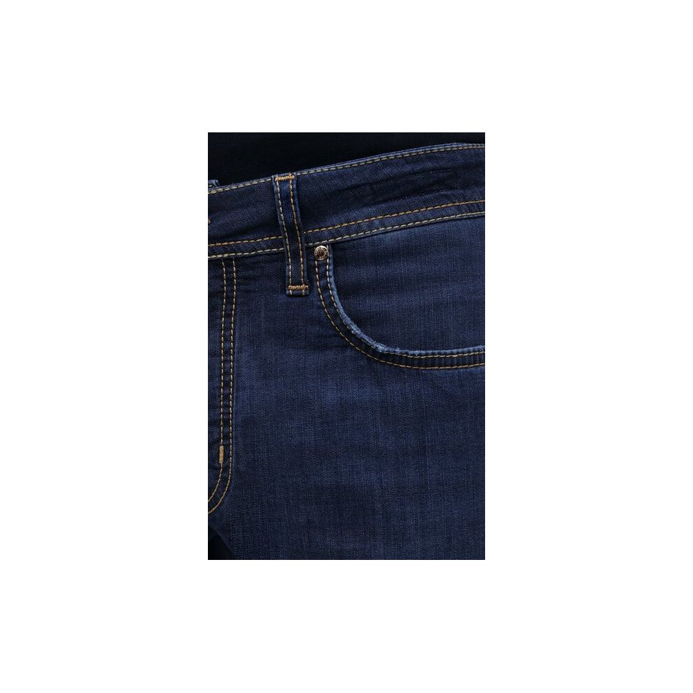 Jacob Cohen Blue Cotton Jeans &amp; Pants