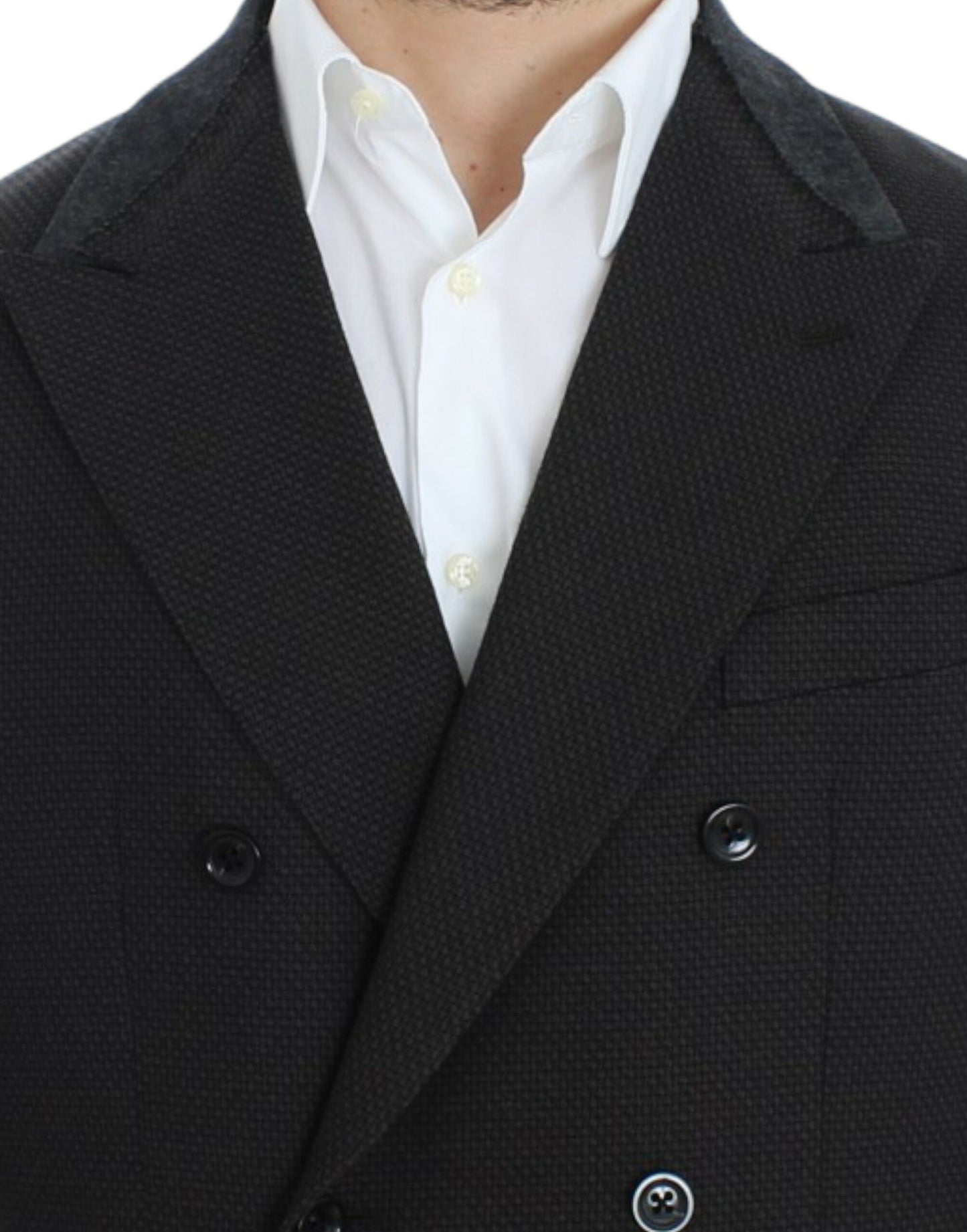 Dolce &amp; Gabbana Brown wool slim fit blazer