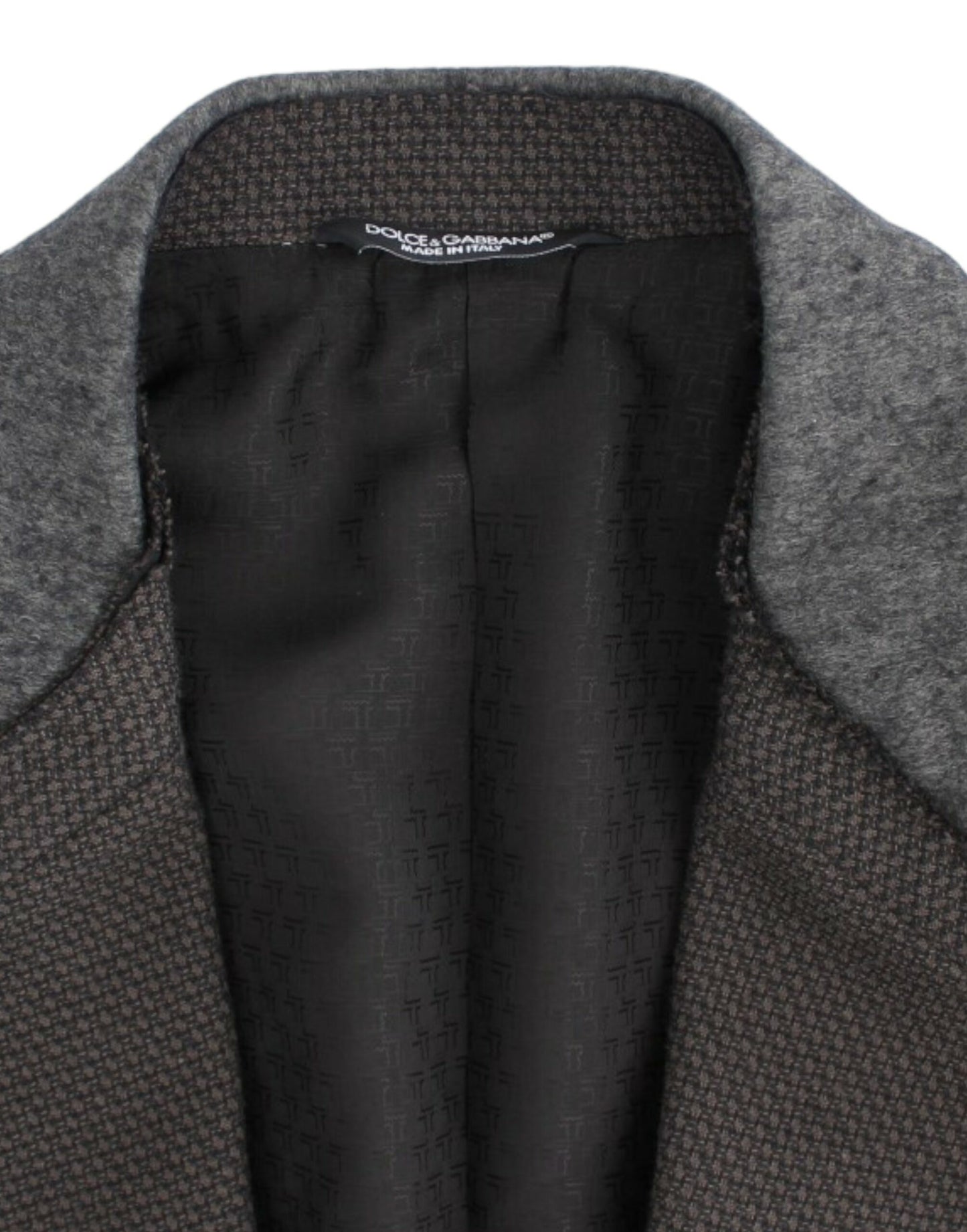 Dolce &amp; Gabbana Brown wool slim fit blazer