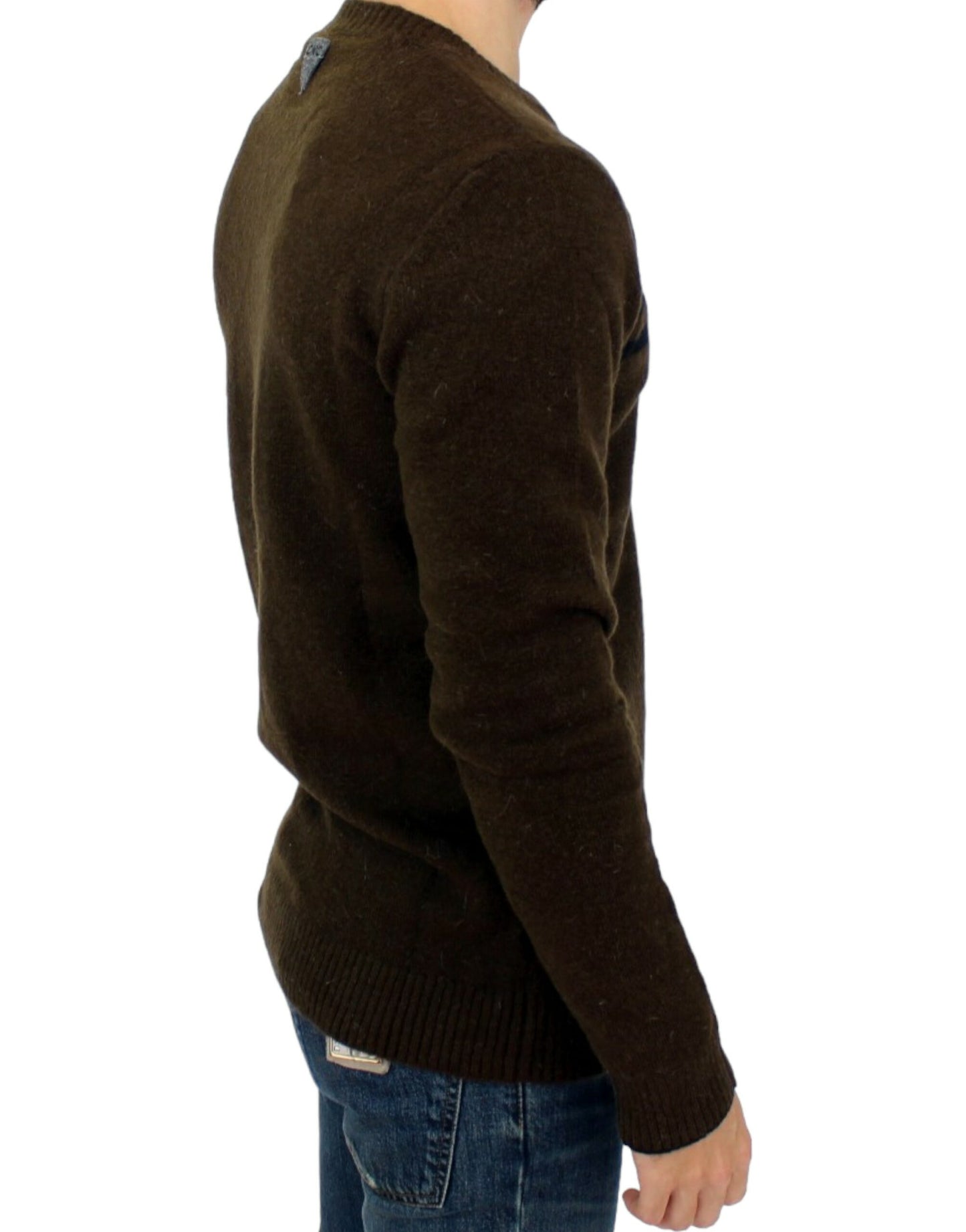 Maglione a righe elegante con scollo a giro di Costume National