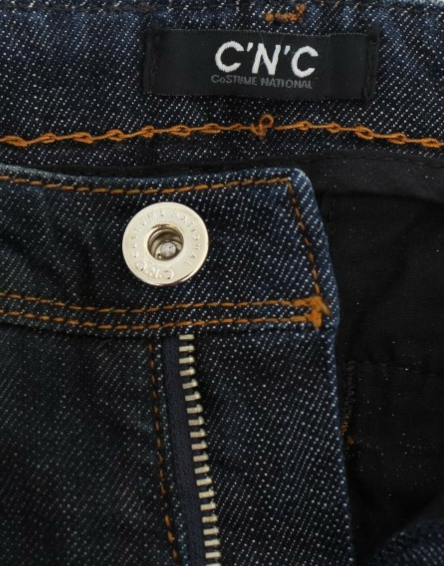 Kostüm National Chic Blue Slim Fit Denim Delight