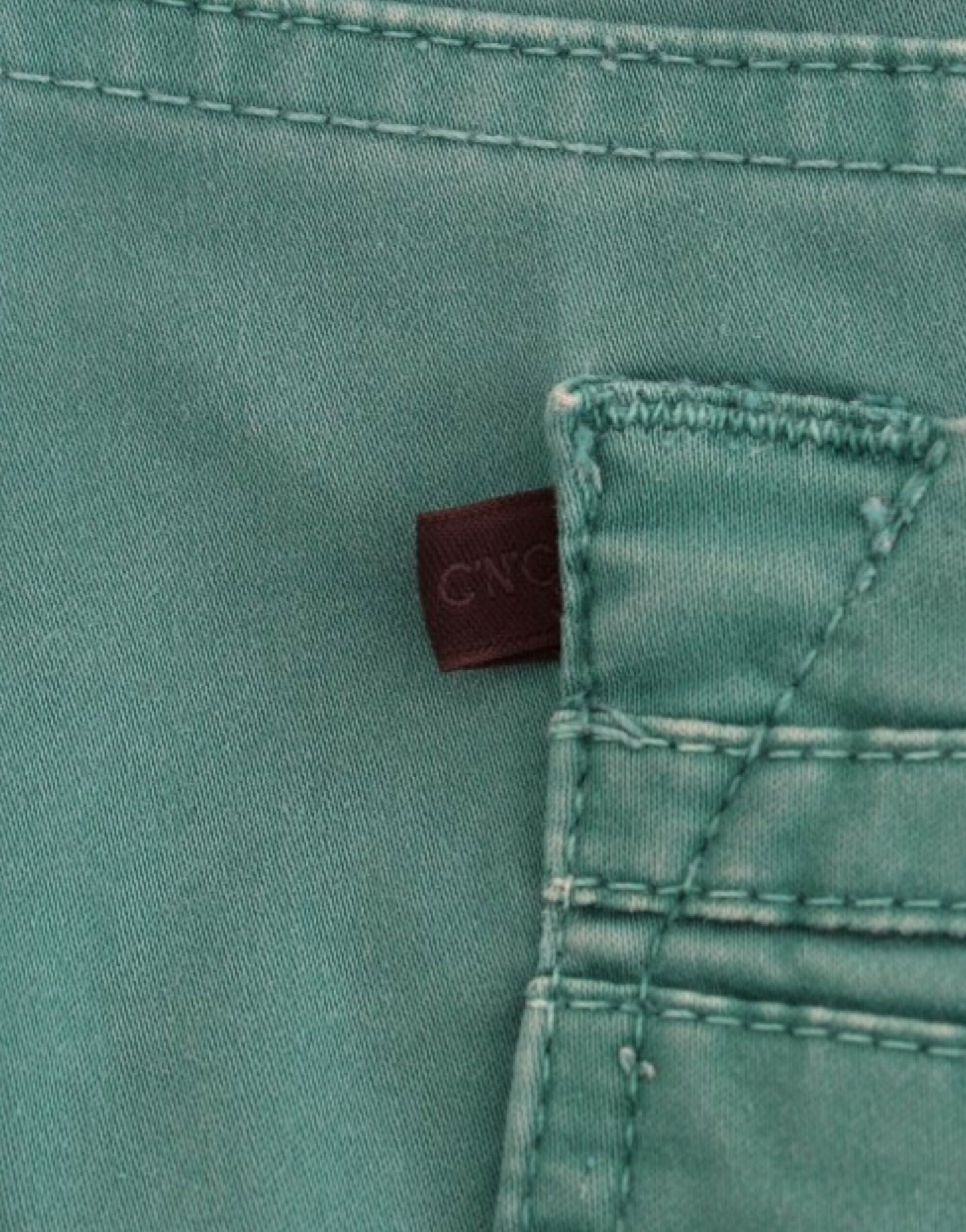 Grüne, gerade geschnittene Jeans im Chic-Stil von Costume National für anspruchsvollen Stil