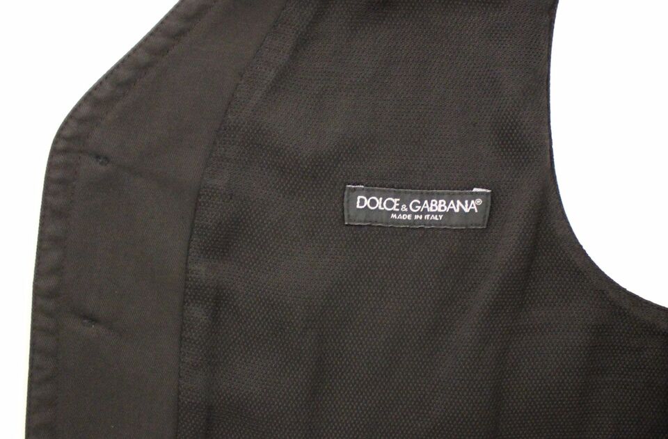 Dolce &amp; Gabbana Elegante schwarze Weste