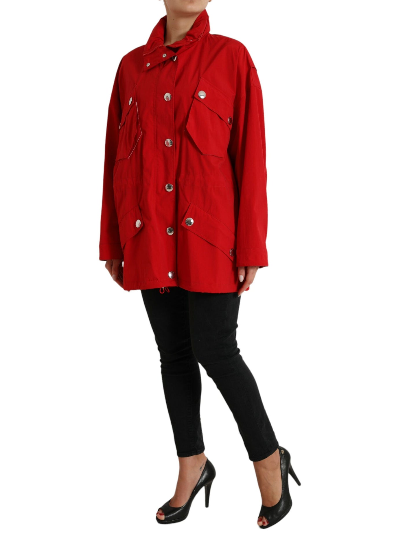 Dolce &amp; Gabbana Elegante rote Langarmjacke