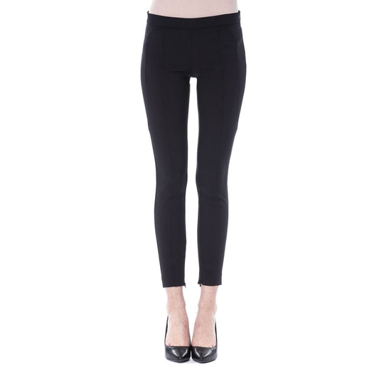 BYBLOS Black Polyester Jeans &amp; Pant