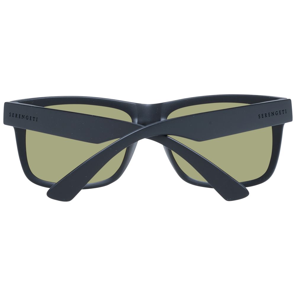 Serengeti Black Unisex Sunglasses