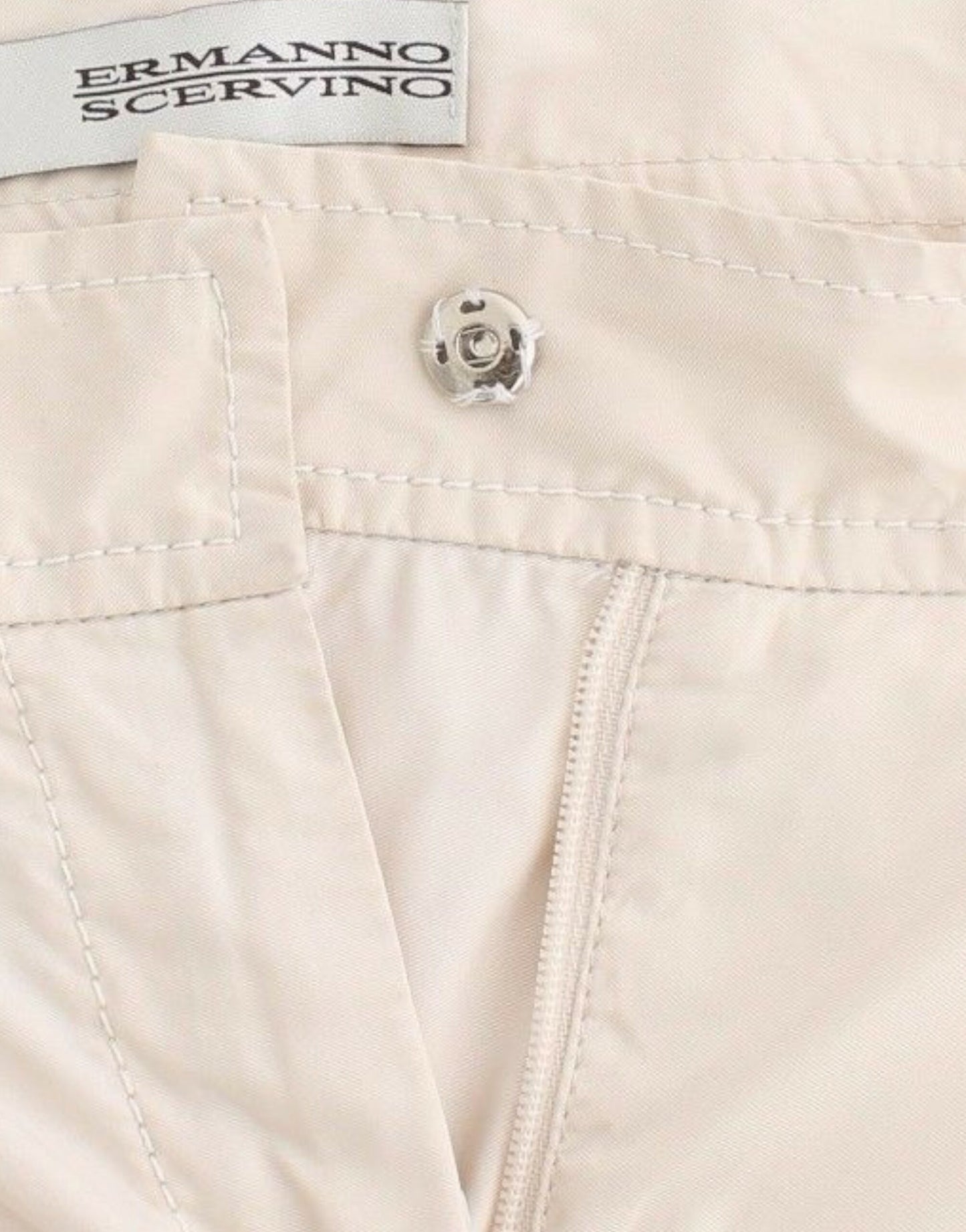 Ermanno Scervino Schicke beige Chinohose – Eleganz neu definiert