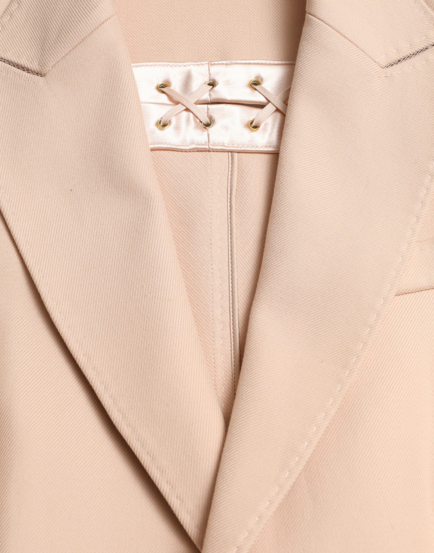 Dolce &amp; Gabbana Eleganter einreihiger Trenchcoat in Beige