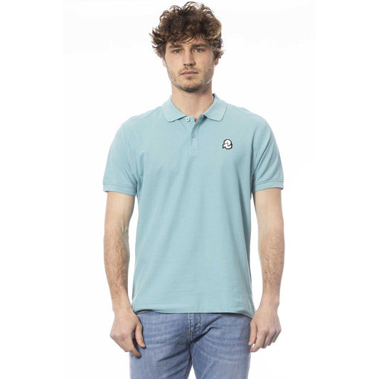 Invicta Elegantes hellblaues Poloshirt